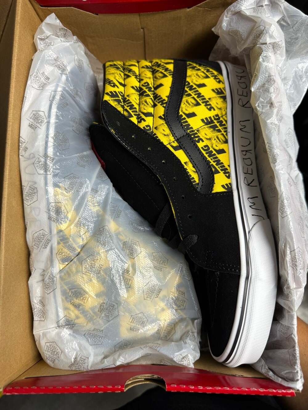 Vans House Of Terror The Shining Sk8-Hi Size 11.5